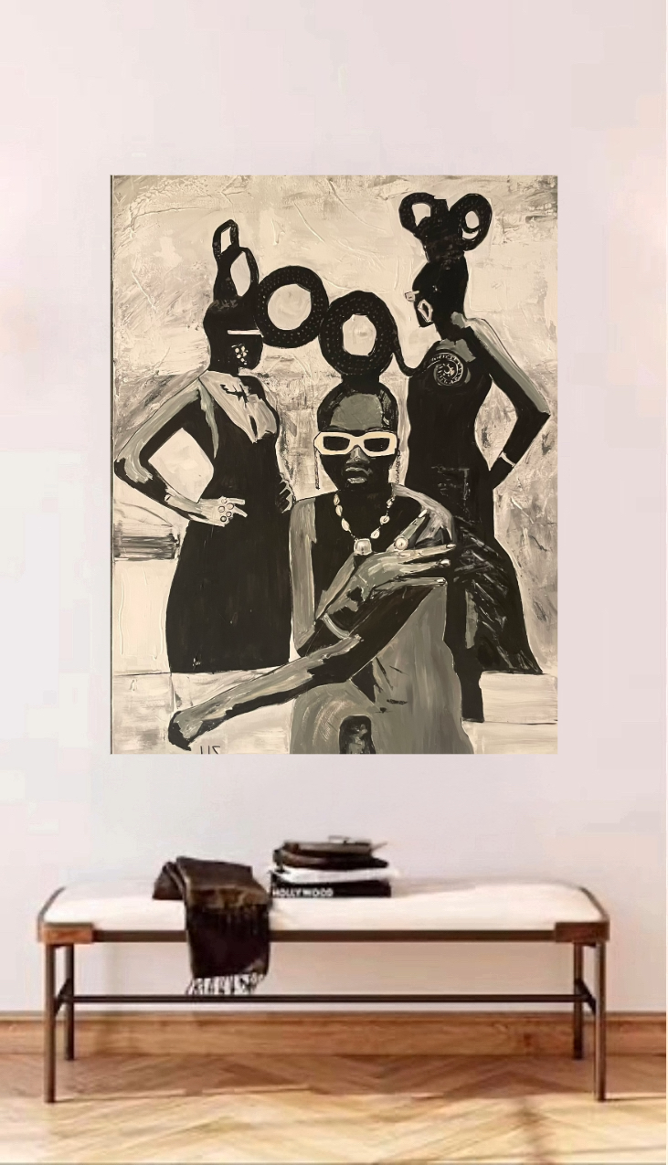 THE TRINITY 36 x 48